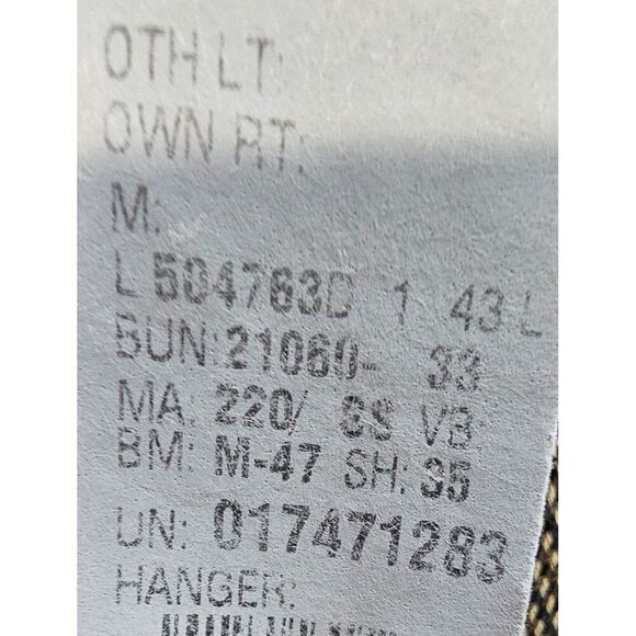 Lauren Ralph Lauren Mens 43L Tan Brown Houndstooth Wool Two Button Blazer - Picture 11 of 12